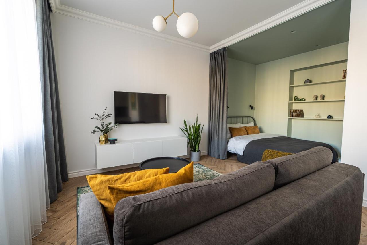 Cozy Apartment In Kaunas Center Exteriör bild