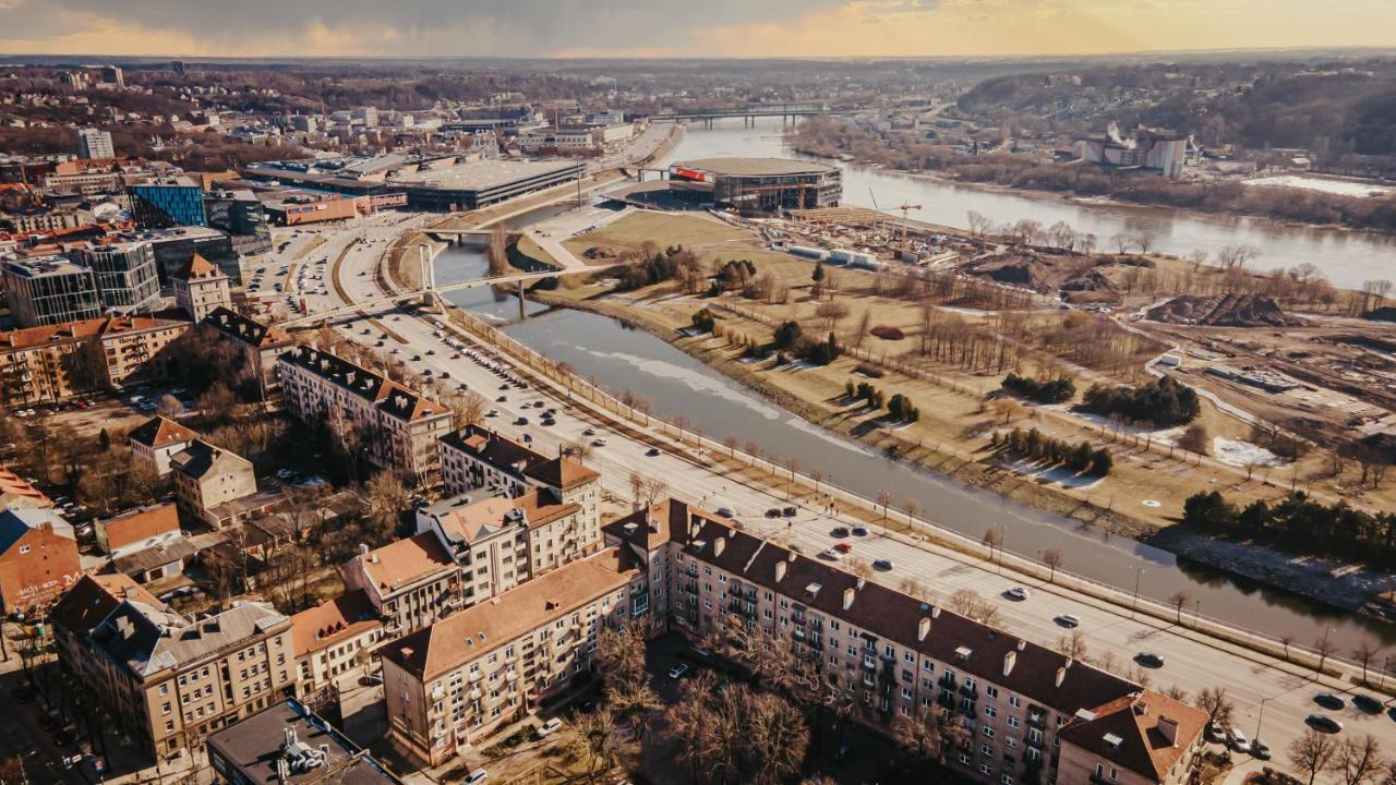 Cozy Apartment In Kaunas Center Exteriör bild