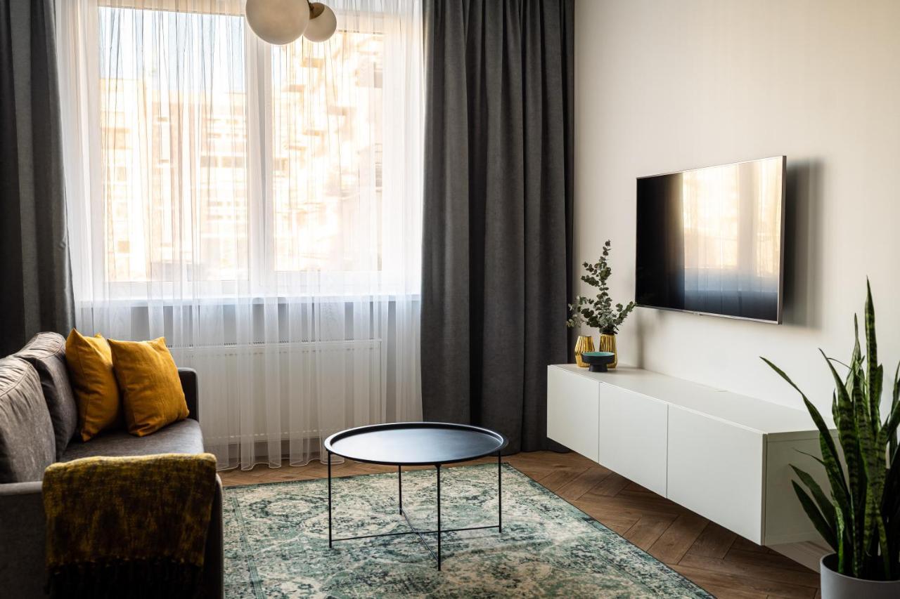 Cozy Apartment In Kaunas Center Exteriör bild
