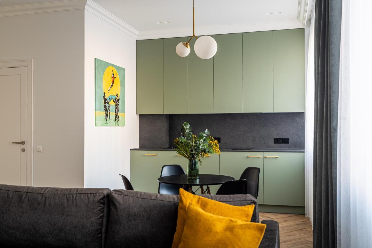 Cozy Apartment In Kaunas Center Exteriör bild