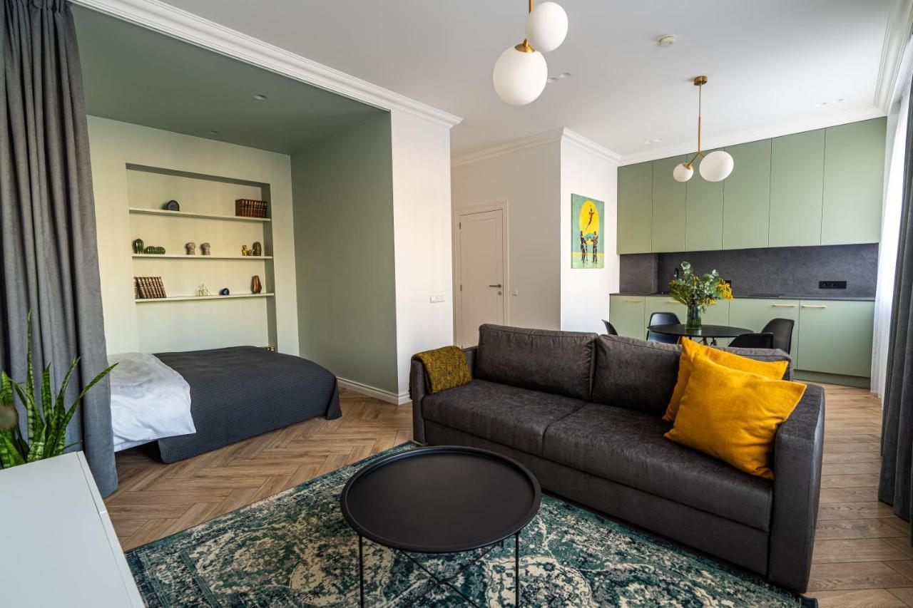 Cozy Apartment In Kaunas Center Exteriör bild