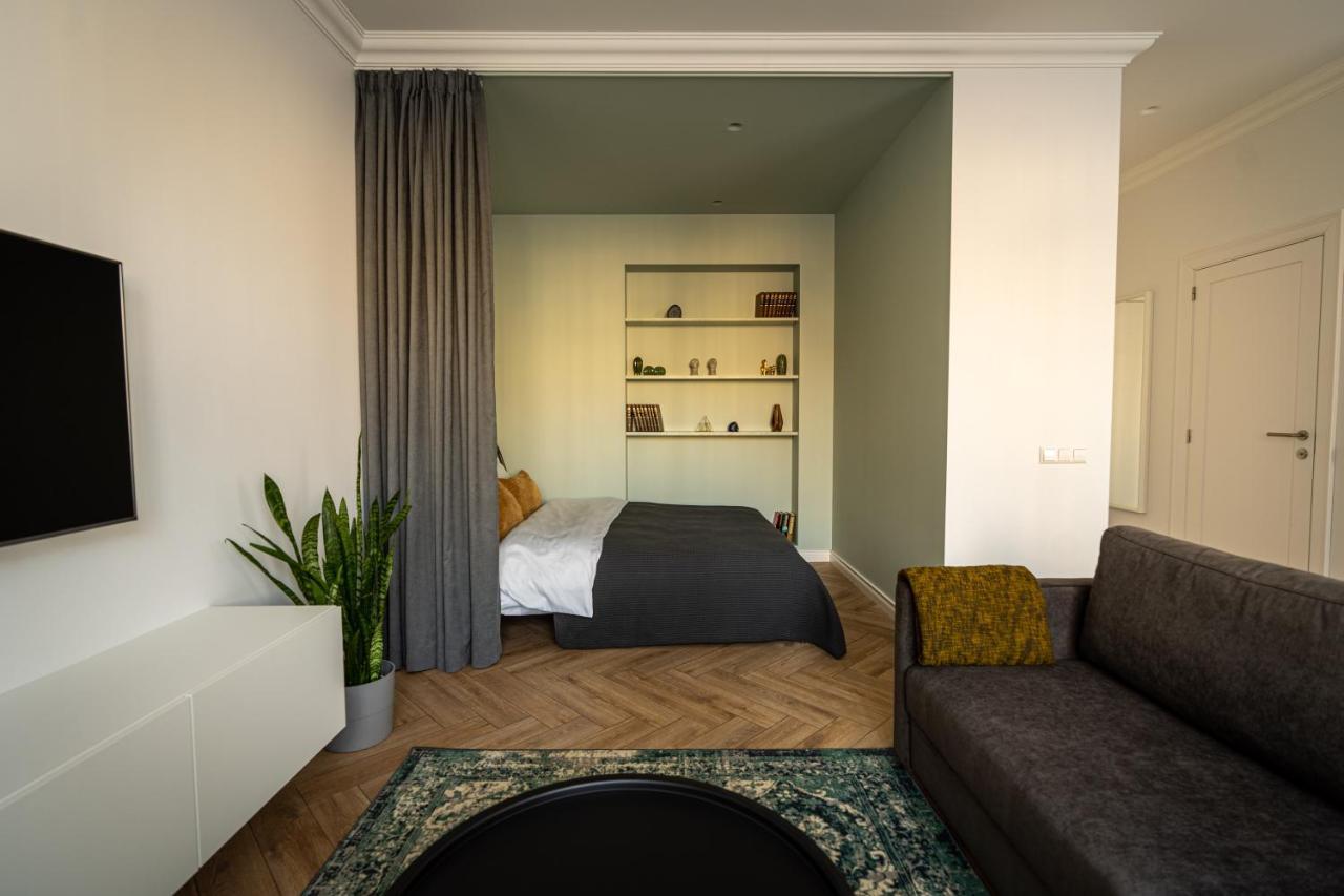 Cozy Apartment In Kaunas Center Exteriör bild