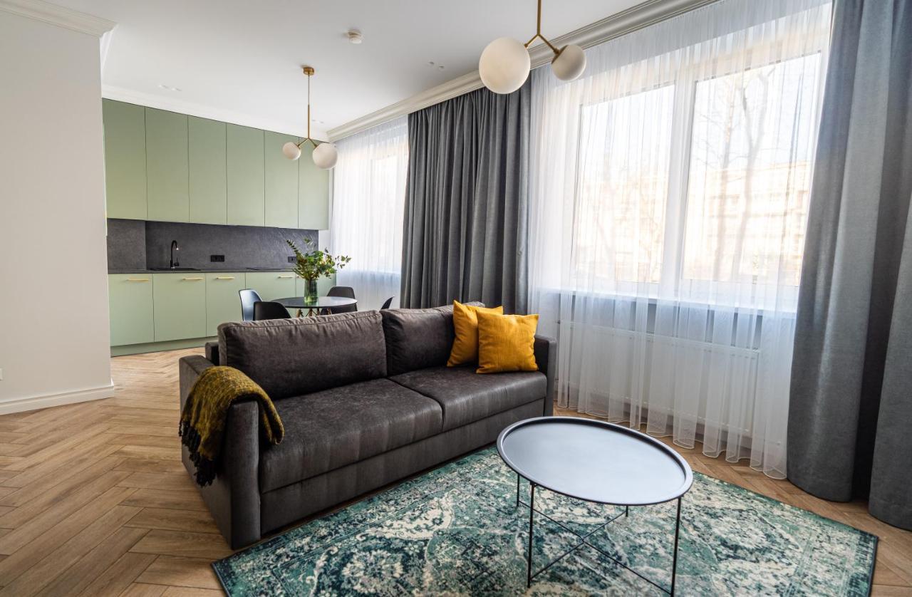 Cozy Apartment In Kaunas Center Exteriör bild